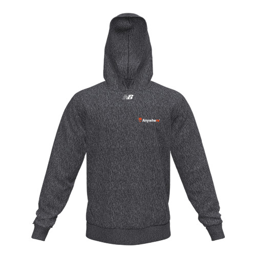  New Balance Black Heather Fleece Hood - Anywhere