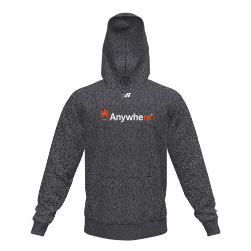  New Balance Black Heather Fleece Hood - Anywhere