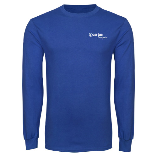  Royal Long Sleeve T Shirt - Cartus Insignia