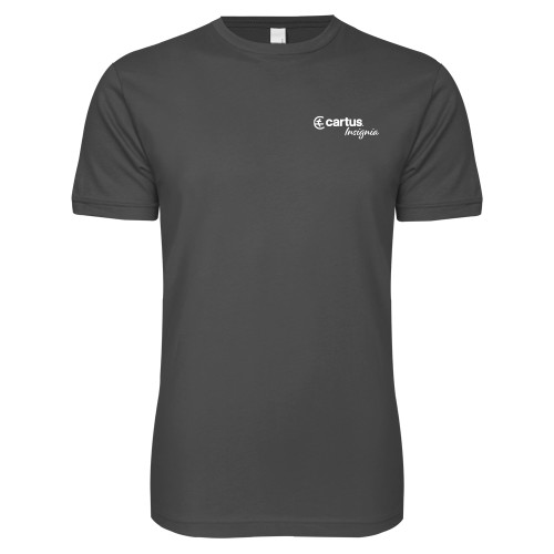  Next Level Charcoal SoftStyle T Shirt - Cartus Insignia