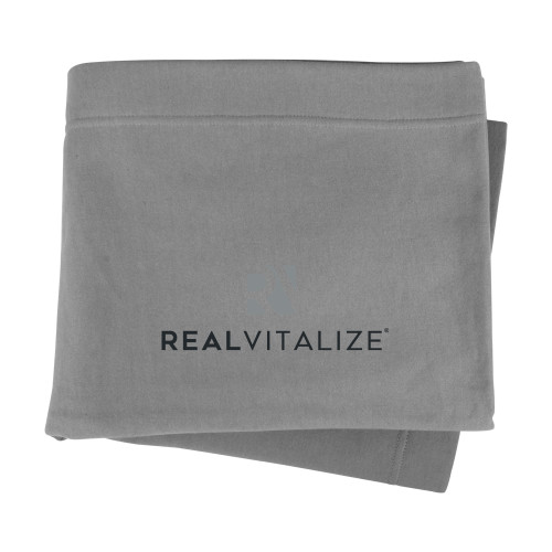  Grey Sweatshirt Blanket - RealVitalize Primary Mark