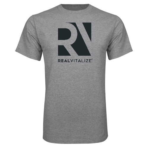  Grey T Shirt - RealVitalize Stacked