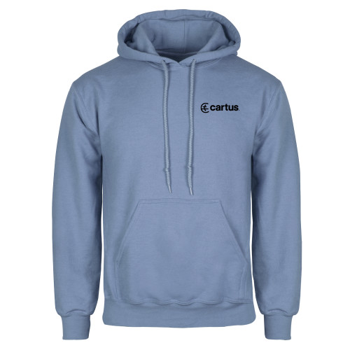  Light Blue Fleece Hoodie - Cartus Horizontal