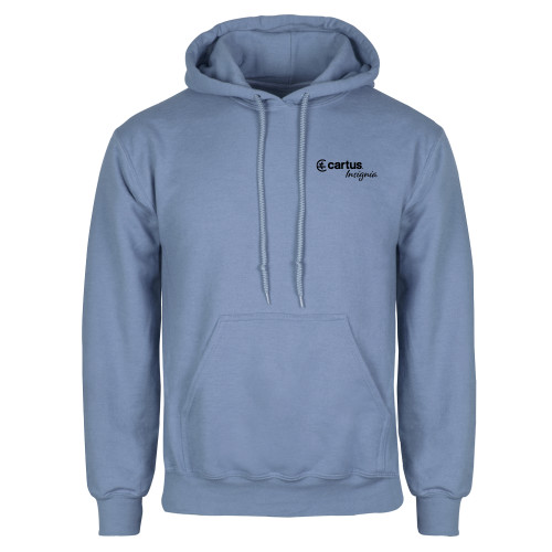  Light Blue Fleece Hoodie - Cartus Insignia