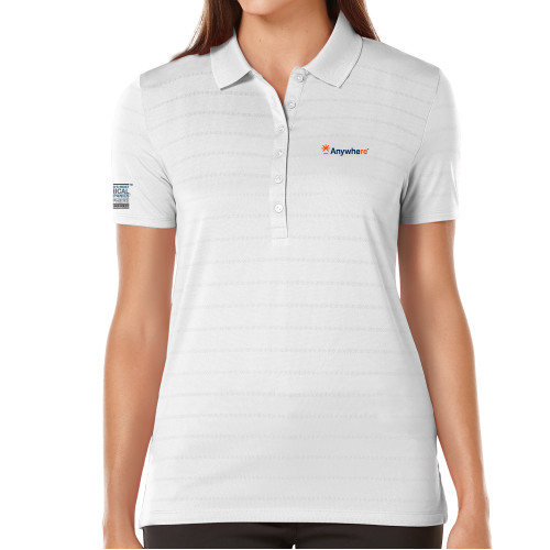  Callaway Womens White Opti Vent Polo - Anywhere