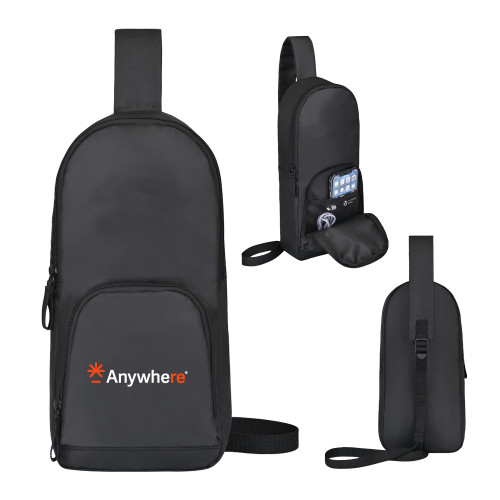  Repeat Lite Black Recycled Poly Sling - Anywhere