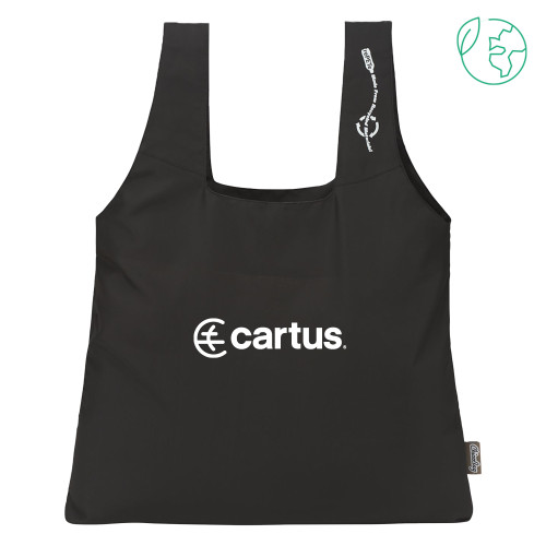  ChicoBag Black Original rePETe Tote - Cartus Horizontal