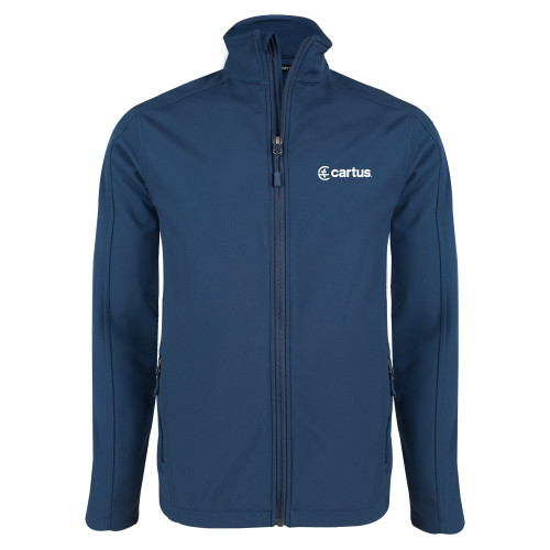 Navy Softshell Jacket - Cartus Horizontal