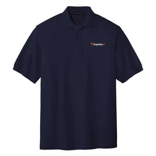  Navy Silk Touch Polo - Anywhere