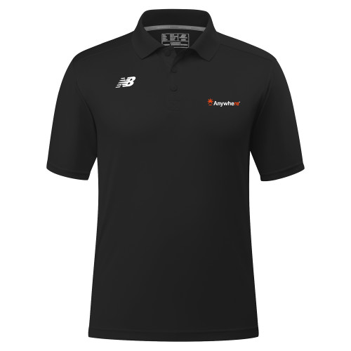 New Balance Black Performance Polo - Anywhere