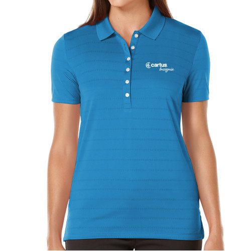  Callaway Womens Sapphire Blue Opti Vent Polo - Cartus Insignia