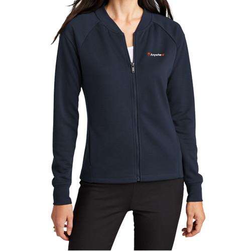 Main Image for  Mercer+Mettle Womens Night Navy Full Zip Jacket