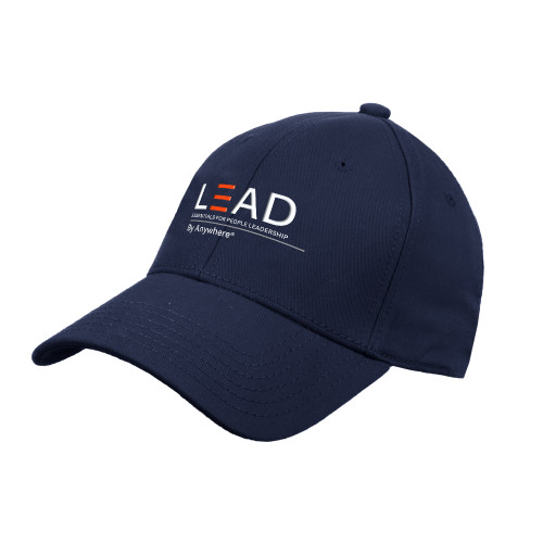 Anywhere Navy Structured Adjustable Pro Style Hat