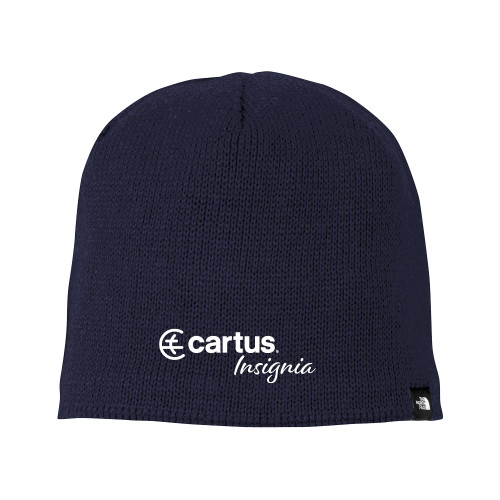  The North Face Navy Mountain Beanie - Cartus Insignia