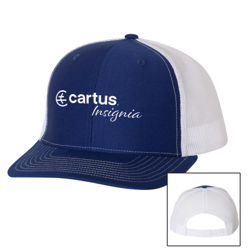  Richardson Royal/White Trucker Hat - Cartus Insignia