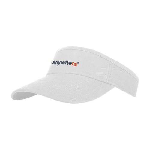 White Visor - Anywhere