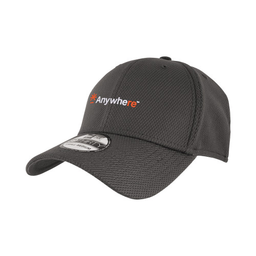  New Era Charcoal Diamond Era 39Thirty Stretch Fit Hat - Anywhere