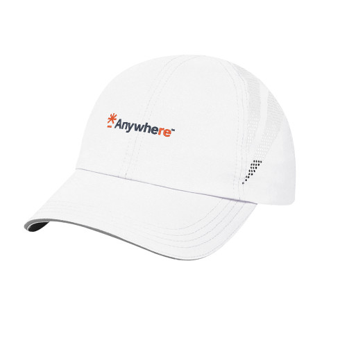  White Performance Cap - Anywhere