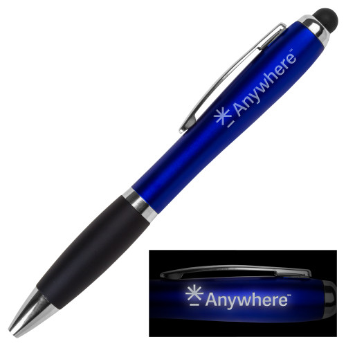  LIGHT UP LOGO Royal Stylus Pen - Anywhere Engraved