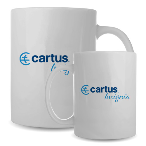  Full Color White Mug 15oz - Cartus Insignia