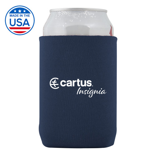  Neoprene Navy Can Holder - Cartus Insignia