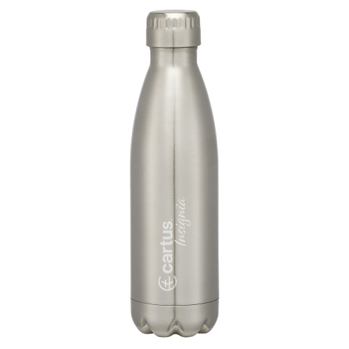  Swig Stainless Steel Silver Bottle 16oz - Cartus Insignia Engraved