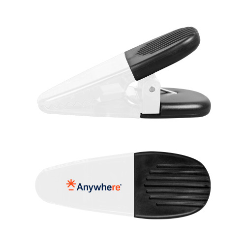  White Crocodile Clip/Magnet - Anywhere