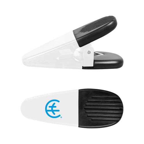  White Crocodile Clip/Magnet - Cartus Globe