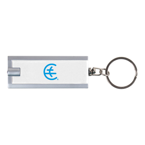  Turbo White Flashlight Key Holder - Cartus Globe