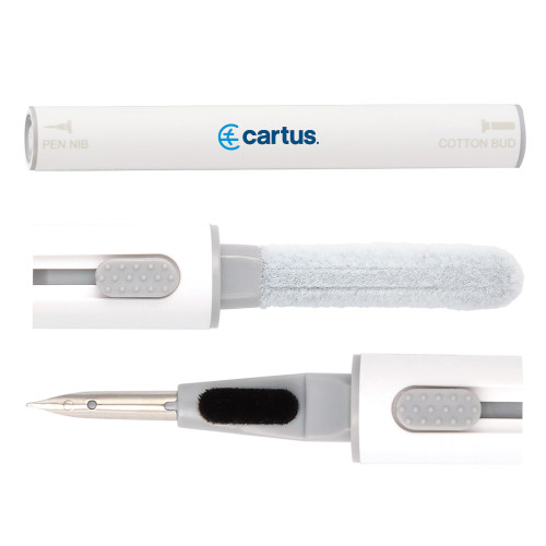  White Mini 3 in 1 Tech Cleaning Kit - Cartus Horizontal
