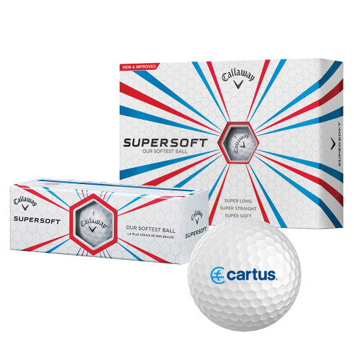  Callaway Supersoft Golf Balls 12/pkg - Cartus Horizontal