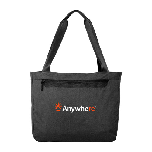  Executive Graphite Heather Laptop Tote - Anywhere