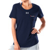 Thumbnail image for  Under Armour Womens Navy Charged Cotton Tee