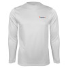 Thumbnail image for  White Performance Long Sleeve Shirt