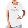 Thumbnail image for  Under Armour Womens White Charged Cotton Tee