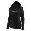 Thumbnail image for  Womens Plus Black Hoodie