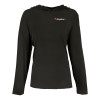 Thumbnail image for  Womens Black Long Sleeve Hooded Tee
