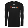 Thumbnail image for  Under Armour Black Long Sleeve Tech Tee