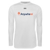 Thumbnail image for  Under Armour White Long Sleeve Tech Tee