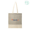 Thumbnail image for  Split Recycled Grey Cotton Twill Convention Tote