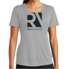 Thumbnail image for  Womens Grey Performance Short Sleeve Tee