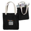 Thumbnail image for  Allie Black Canvas Tote