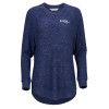 Thumbnail image for  Boxercraft Womens Navy Heather Cuddle Oversized Crew