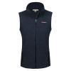 Thumbnail image for  Womens Navy Fleece Full Zip Vest