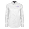 Thumbnail image for  Womens White Twill Button Down Long Sleeve