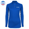 Thumbnail image for  Syntrel Womens Royal Interlock 1/4 Zip
