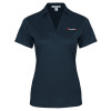 Thumbnail image for  Womens Navy Performance Fine Jacquard Polo