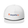 Thumbnail image for  Retro White/Black Rope Cap