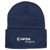 Thumbnail image for  Steel Blue Knit Beanie w/Cuff