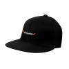 Thumbnail image for  Black Flat Bill Snapback Hat